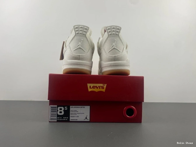 Bmlin Shoes AO2571-100 x 'White' 4 Levi's Air Jordan 0727
